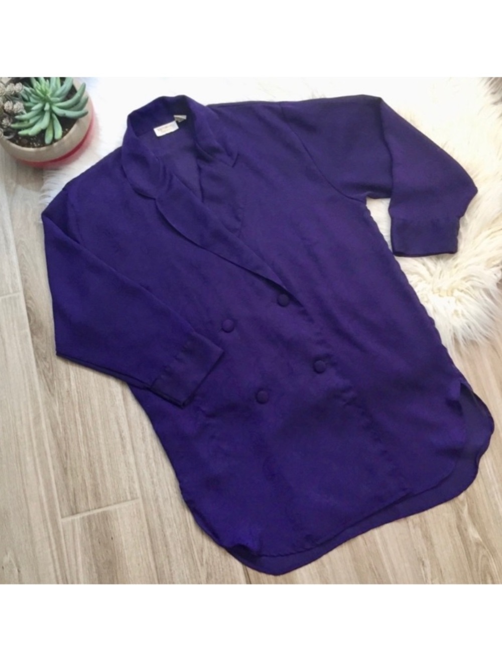 Victoria’s Secret Vintage Purple Robe Nightgown Medium Large